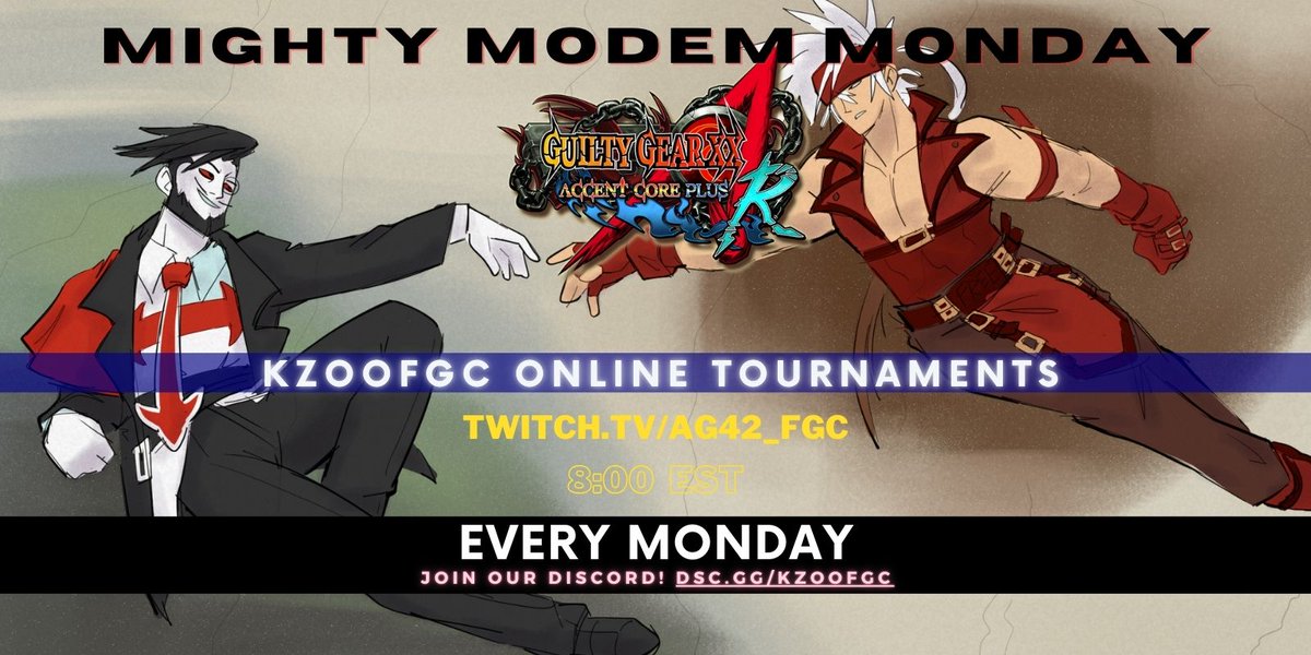 Signups live for Mighty Modem Mondays #269! 
North America +R bracket set for Monday, March 2nd
8 PM EST
Signups linked below!