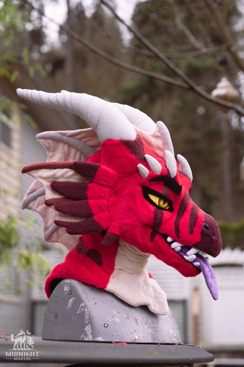 Head complete for Thorphax the dragon! He will be finished as a