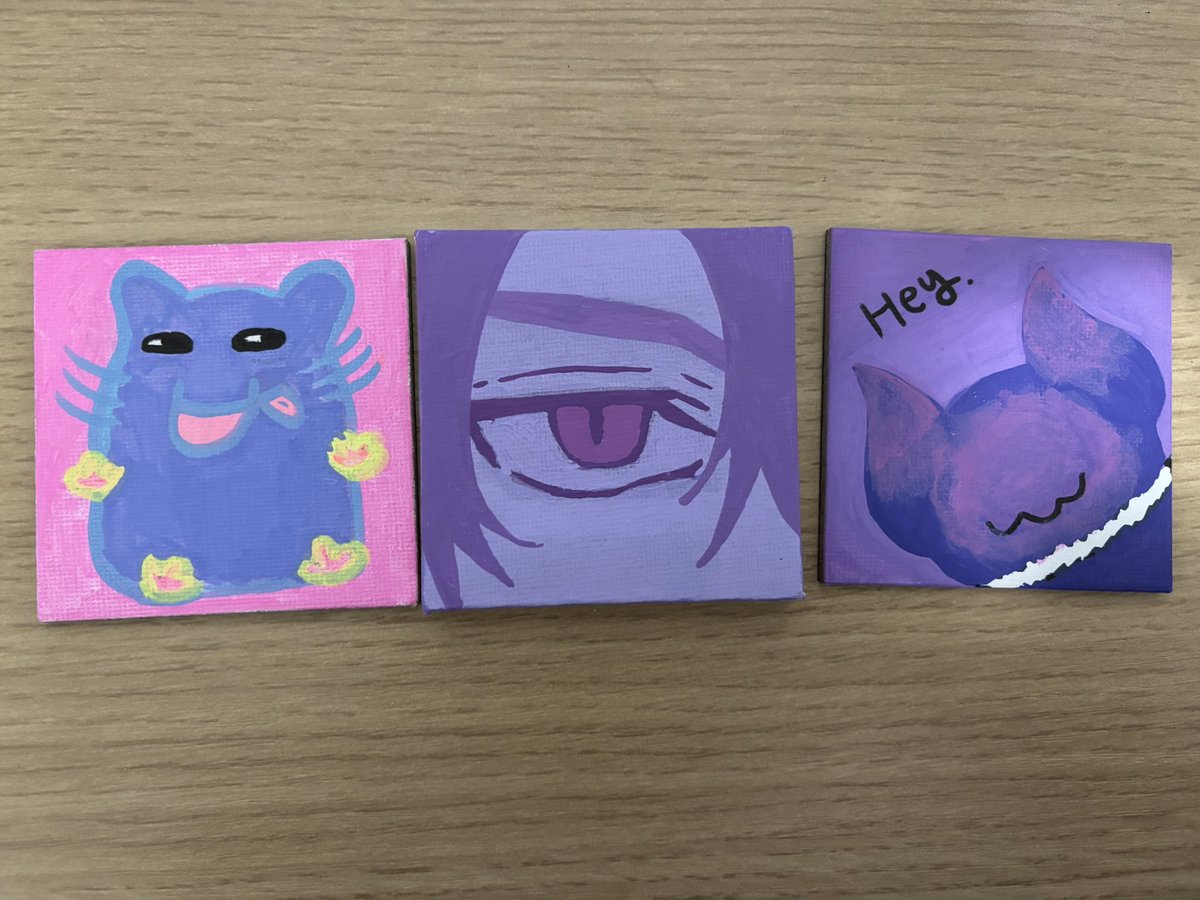 Nothing can stop me from making sloppy fridge magnets with my acrylic markers that I still don’t know how to use😌