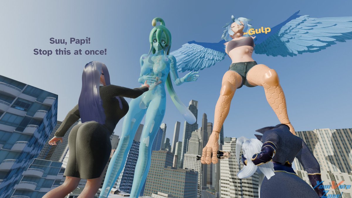 Ondina🍓YourVoreZone! (Render Comms Open) tweet media