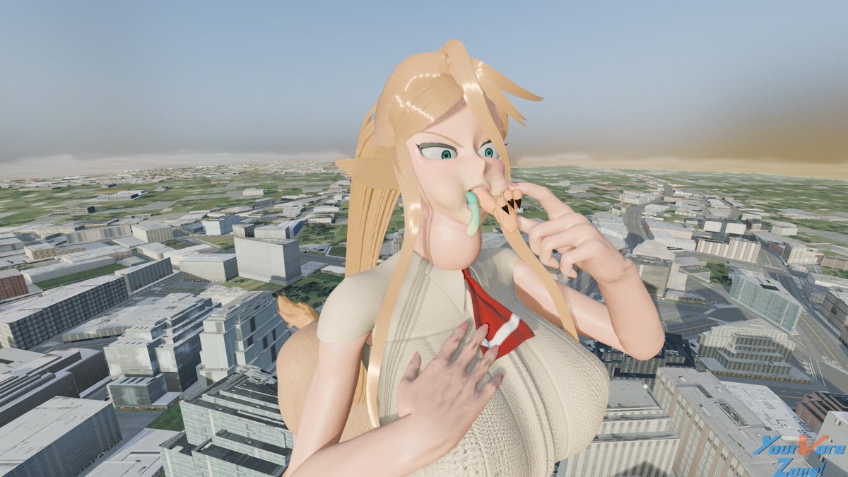 Ondina🍓YourVoreZone! (Render Comms Open) tweet media