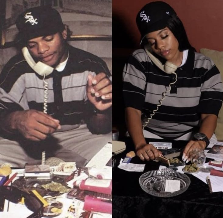 Eazy-E &amp; his daughter ❤️