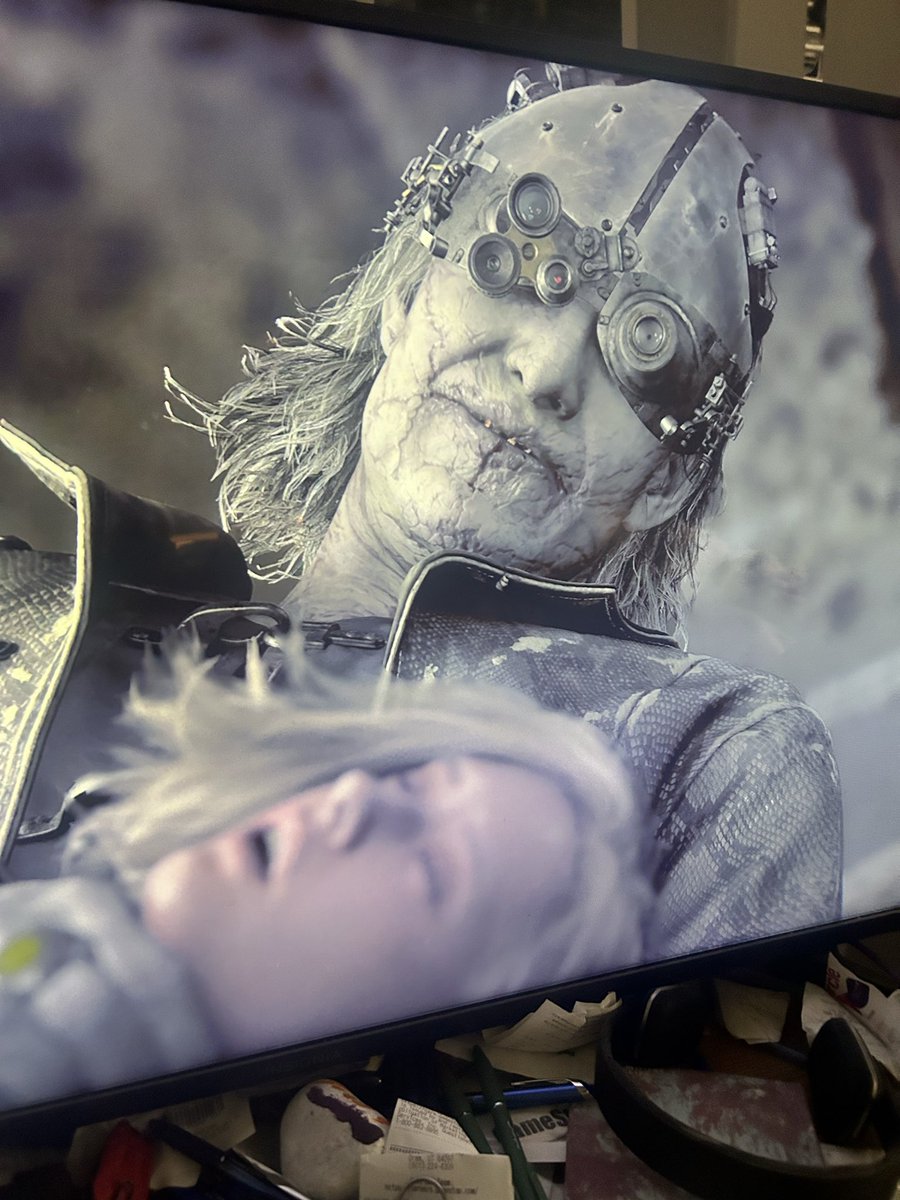 adamb9's tweet photo. Woooooooo weeeeeee! RE9 is so good! Hats off to capcom for making another amazing title in one of my favorite series ever! It has elements of seven with Morgan freeman and Brad Pitt along with silence of the lambs. I’m locked in 😍🥳😱 #ResidentEvilRequiem #Capcom #chilling https://t.co/B0KLLeAJ8v