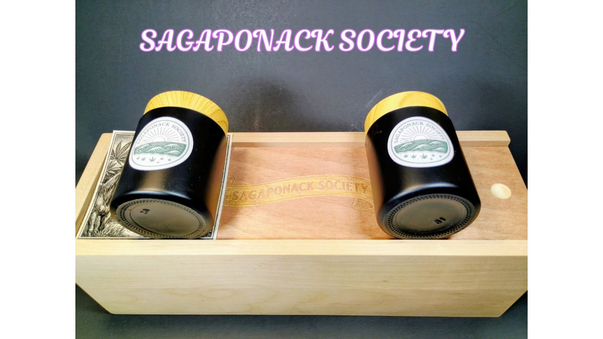 Much thanks to @420Matt &amp; <a href="/Sagaponacksoc/">Sagaponack Society</a> for hosting the awesome giveaway contest! Didn't expect the added bonus of an engraved stash box. 1st review dropping Saturday on youtube! 👍