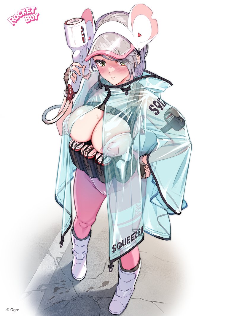 「【デコマス初】 『Ogre』さんイラスト 「スクイーザーちゃん」 原型制作:ラム」|ネイティブのイラスト