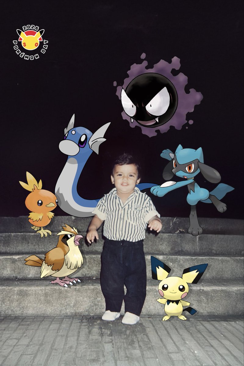 DonDavidJr's tweet photo. Felices 30 años @Pokemon @Pokemonlatam 
Mi niño interior está feliz porque me he convertido en un maestro Pokémon. 
#PokemonDay https://t.co/w3fQLKPRAl