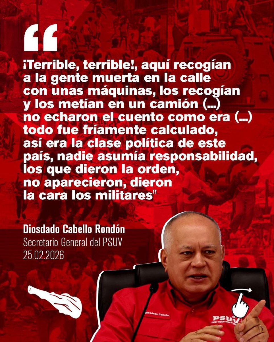 ArmindaPer92145's tweet photo. 27 de febrero, prohibido olvidar nuestra historia ✊🏻🇻🇪

#sstvi #الهلال_الشباب #nuthong #IranRevolution2026 https://t.co/Ax0V2Au9WD