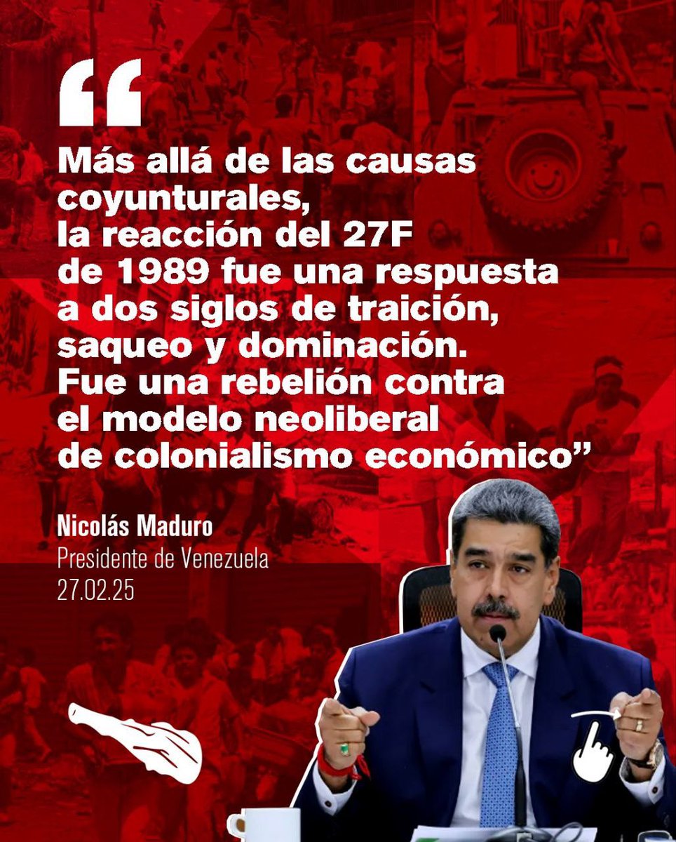 ArmindaPer92145's tweet photo. 27 de febrero, prohibido olvidar nuestra historia ✊🏻🇻🇪

#sstvi #الهلال_الشباب #nuthong #IranRevolution2026 https://t.co/Ax0V2Au9WD