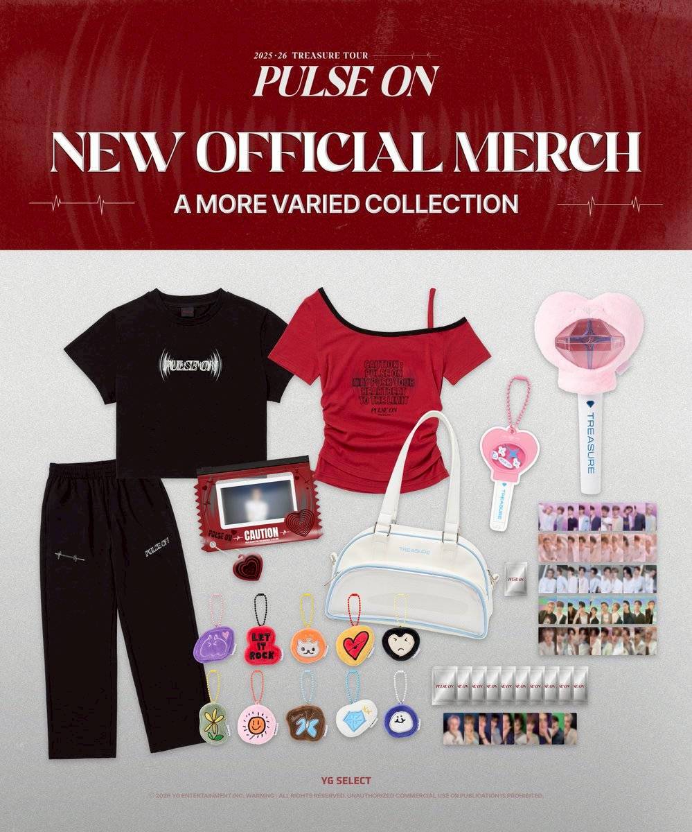 Eclip_GO's tweet photo. [OPEN PO] 2025-26 TREASURE TOUR PULSE ON NEW OFFICIAL MERCH

Official Lightstick Bag | est 350gr | 780.000 dp 660.000
Lightstick Cover | est 200gr | 320.000 dp 265.000
Plush Mini Keyring | est 35gr | member option | 225.000 dp 200.000

 👇👇👇 https://t.co/SKbtuJobED
