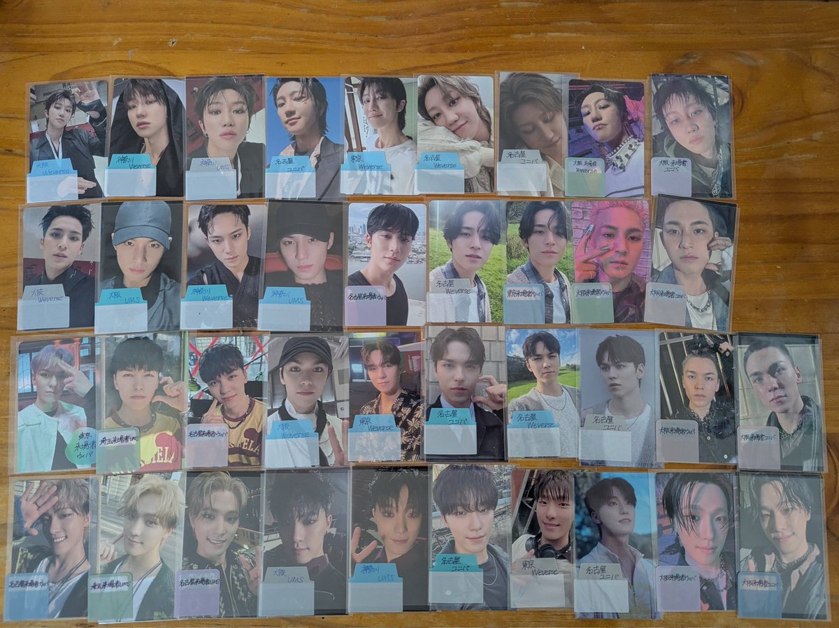 SEVENTEEN セブチ new ツアー 来場者限定 特典 weverse ユニバ 過去