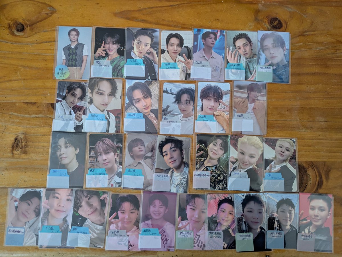 SEVENTEEN セブチ new ツアー 来場者限定 特典 weverse ユニバ 過去