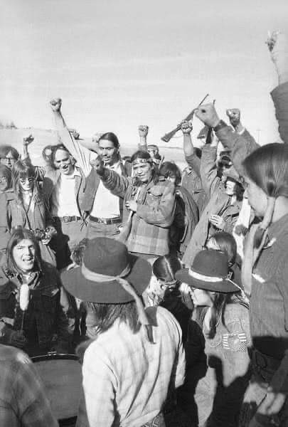 You cannot kill our Spirit! ✊🏽 
#AIM 
#LiberationDay 
#LandBack