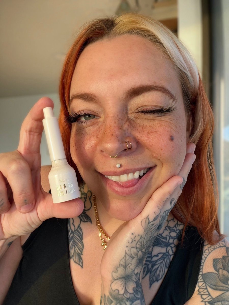 supGaiah's tweet photo. i use the Tarte Cosmetics faux freckle stick to keep my freckles looking consistent ✨

being a freckled redhead means mine fade, shift, or disappear depending on my skin days and lupus flareups, so i tap this on to fill in the gaps and keep that soft natural look for photos and videos. it is quick, subtle, and perfect for no-makeup makeup days when i still want to look like myself. 

Follow my LTK @Gaiah on the @shop.LTK app to view this post and get my exclusive app-only content!

#liketkit #LTKgrwm #LTKdayinmylife #LTKBeauty
@shop.ltk
https://t.co/4SLGqhpE72
