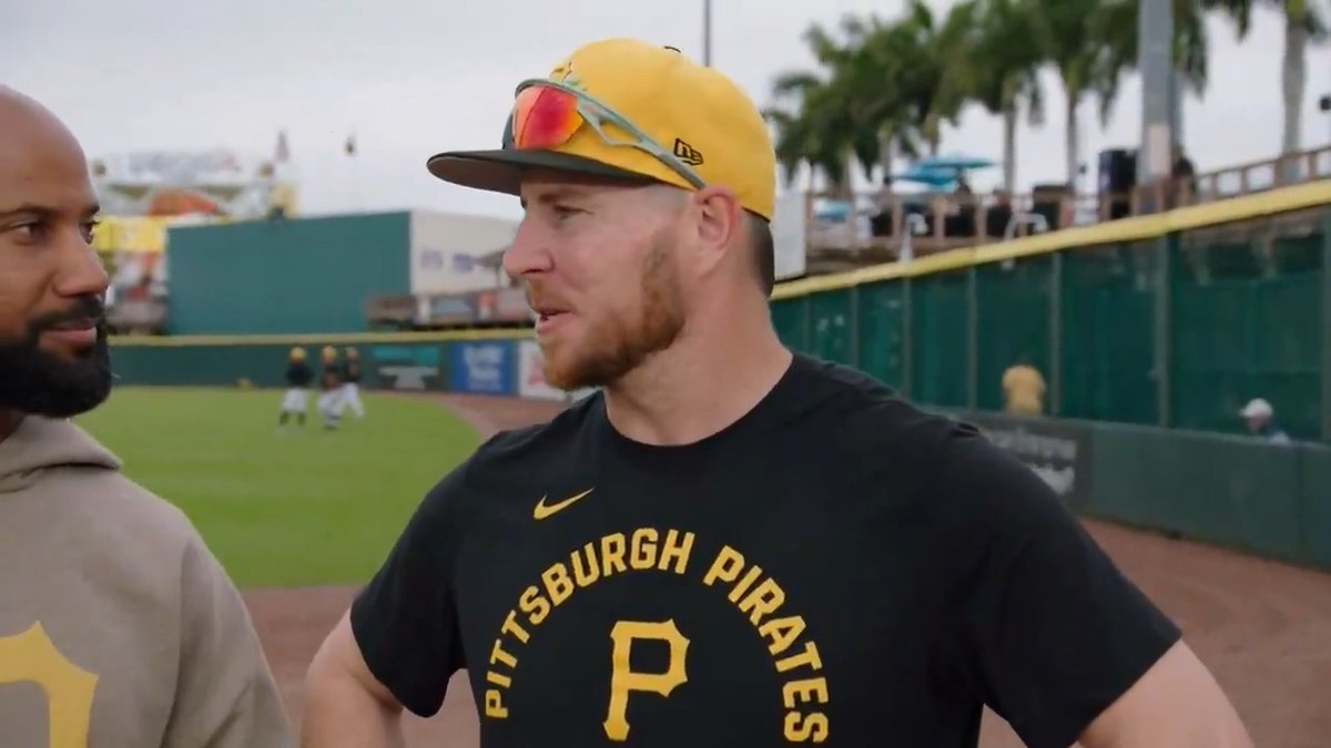 “Pittsburgh checked a lot of boxes for my wife and I... it made a lot of sense.” ✅
Ryan O'Hearn discusses signing a two-year deal with the Pirates this offseason and adjustments he's made throughout his career.