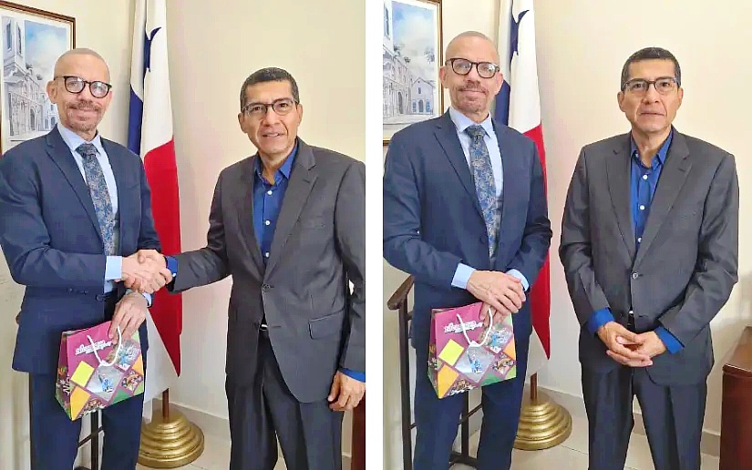 bayanodigital's tweet image. Embajador nicaragüense visita Academia Diplomática en Panamá #BAYANODIGITAL #DIPLOMACIA #EMBAJADOR #NICARAGUA #PANAMA #RELACIONESINTERNACIONALES bayanodigital.com/embajador-nica…