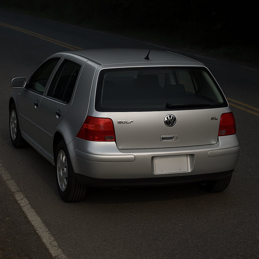 LineDanceTravel's tweet photo. @enews AI states it’s an older Volkswagen Golf?! Two videos-same car? https://t.co/UMHXkCmNF8