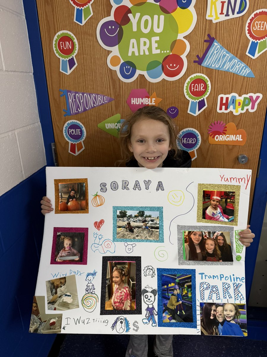 Our ⭐️Star Student⭐️ from this week! We had so much fun learning all about her!!