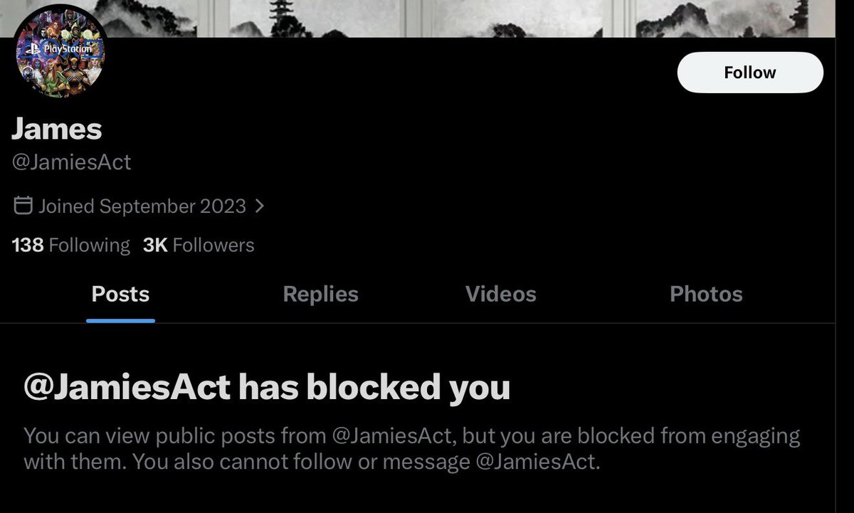 This gutless fuck talks a lot of shit for someone so pissweak they block you when you confront them and call them out