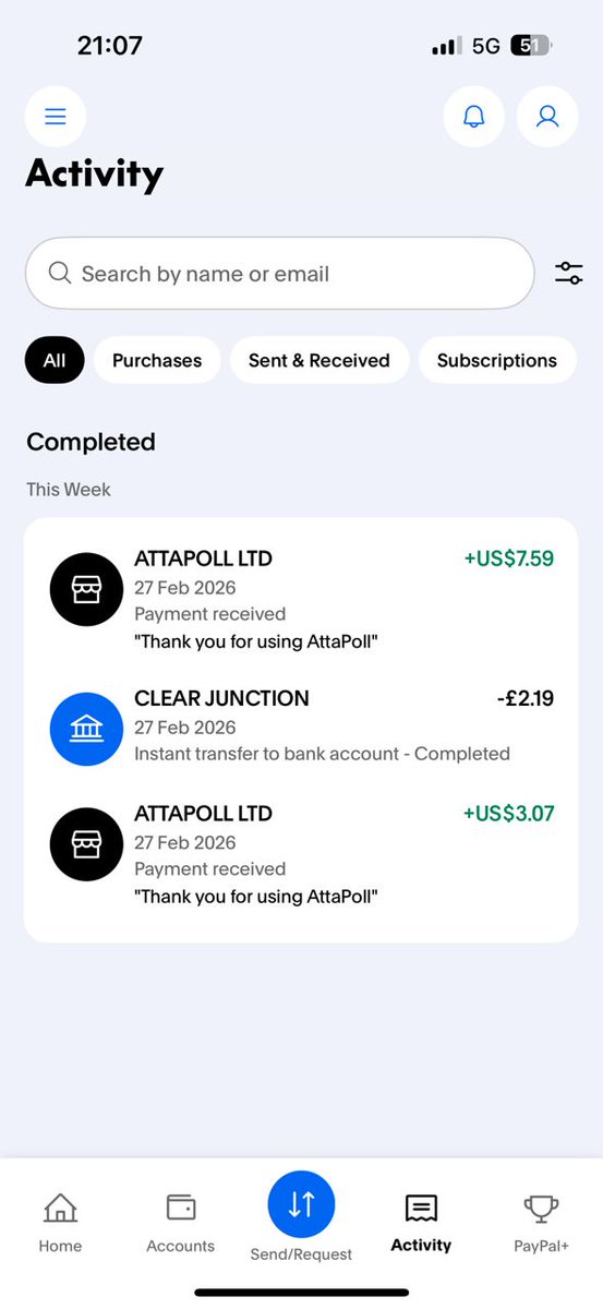 swiftmike01's tweet photo. Made $224 from attapol this February.. not so bad and this is just one account... If earning this amount from surveys and online hustles isn't too small for you you can send a dm to get started.. I teach for free just have money for tools #survey #earnmoneyonline #attapollsurvey https://t.co/648wslohlM