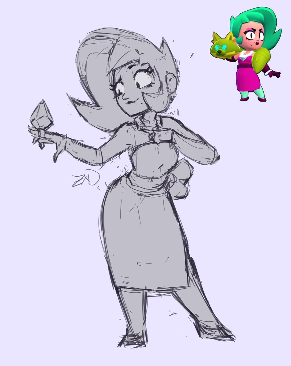 ZargotXD's tweet photo. Lola 

(wip?)

Es mas divertido de lo que pensaba ser un poco mas fiel al estilo del juego https://t.co/IWLZTsSJ7d