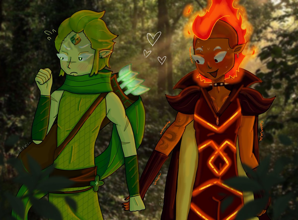 A draw I made for a friend <3
#crk #firewind