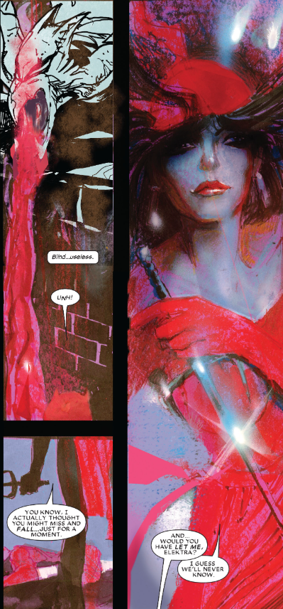 DailyElektra's tweet photo. #Elektra in Daredevil #100 // Bill Sienkiewicz https://t.co/G4cp2qm3fV
