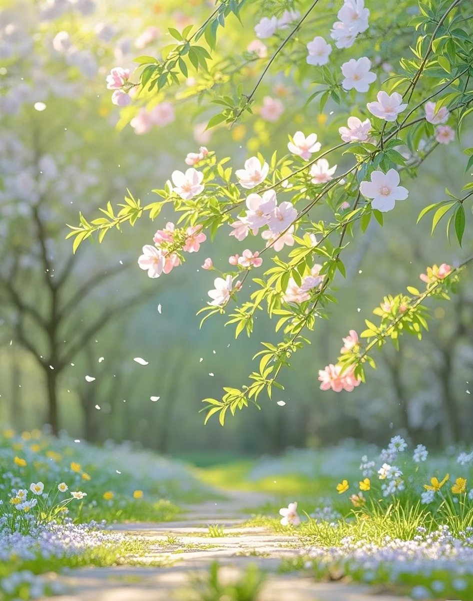 lqing25153's tweet photo. 从开一朵朝衣色，免跳尘埃看杂花🌸 https://t.co/ZwAyOAz3WA