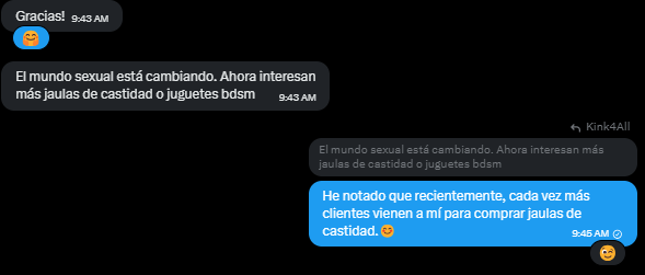 ¿Alguien ha cambiado recientemente sus puntos de vista y ha empezado a gustarle los candados de castidad?😜