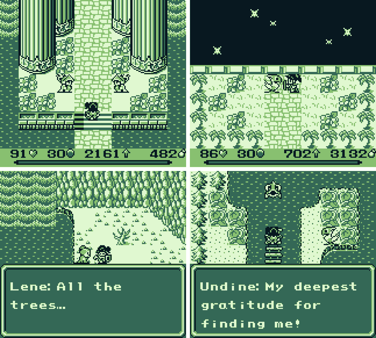FantasyAnime's tweet photo. "Embers of Mana" - a new extensive ROM hack for Final Fantasy Adventure (Game Boy Classic) that offers an entirely new game!
- New story
- Original soundtrack
- New world &amp; dungeons
- Custom graphics
- Thoughtful gameplay tweaks
- And more!

Get it here: https://t.co/pX7iPniSc8 https://t.co/qWNPJKbQSu
