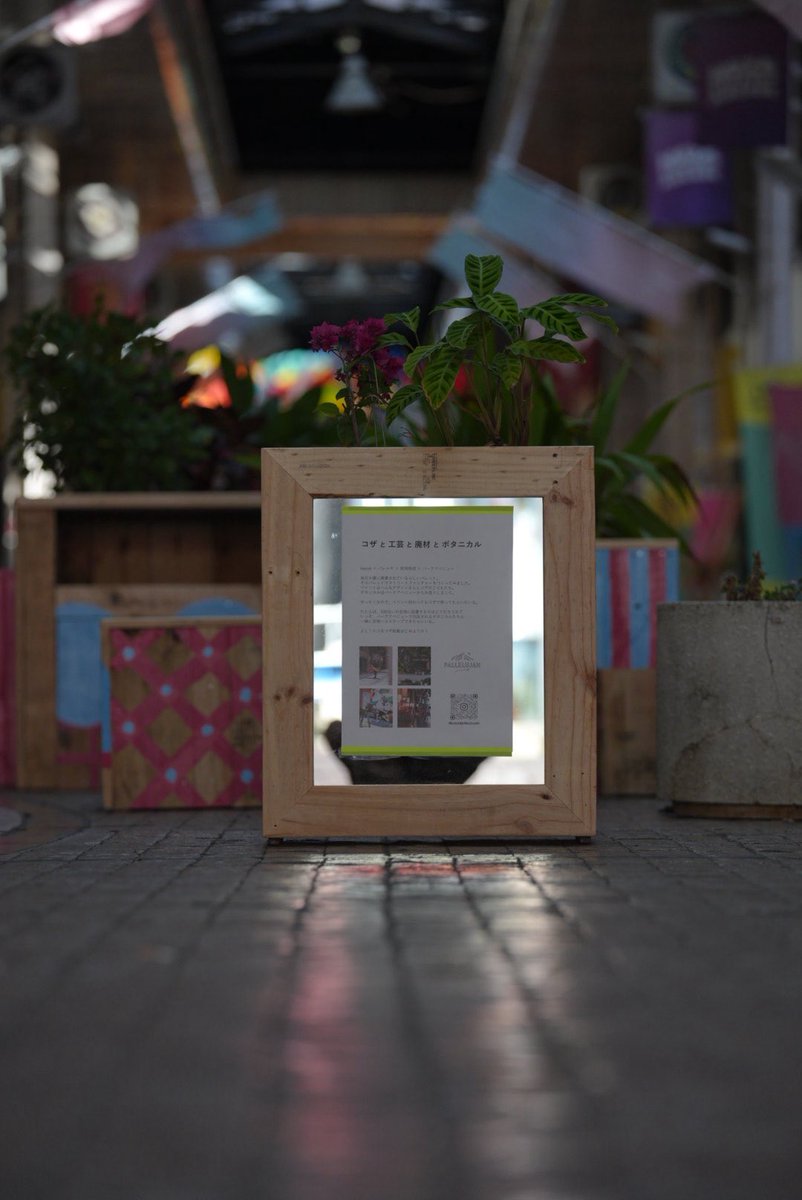 コザと工芸と廃材とボタニカル
