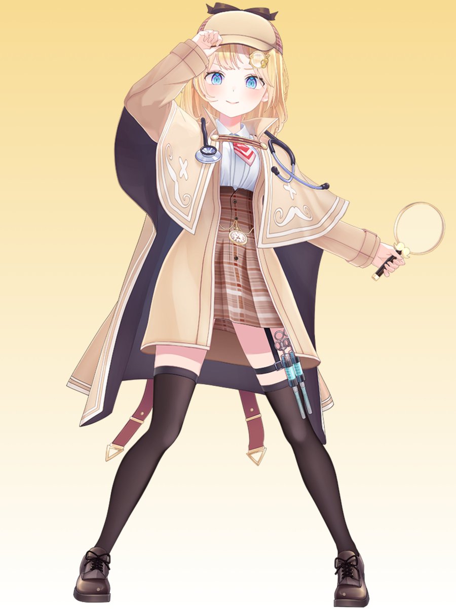 holokyou's tweet photo. 2023年のMyth「ワトソン・アメリア」(卒業生)の3D衣装お披露目日です https://t.co/k0mi3S92sk