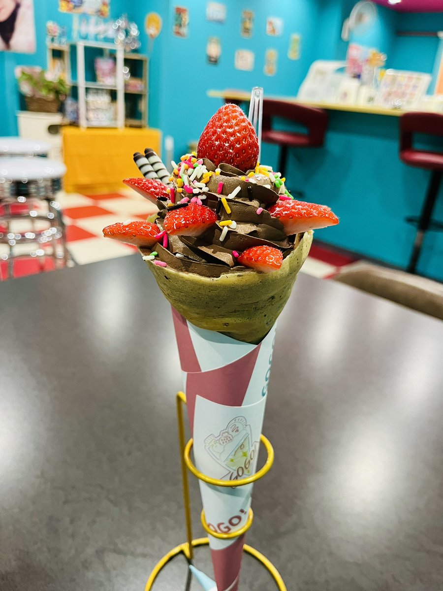 GOGO！クレープ様で初めてスナックタイプのクレープ食べてみたんだけど