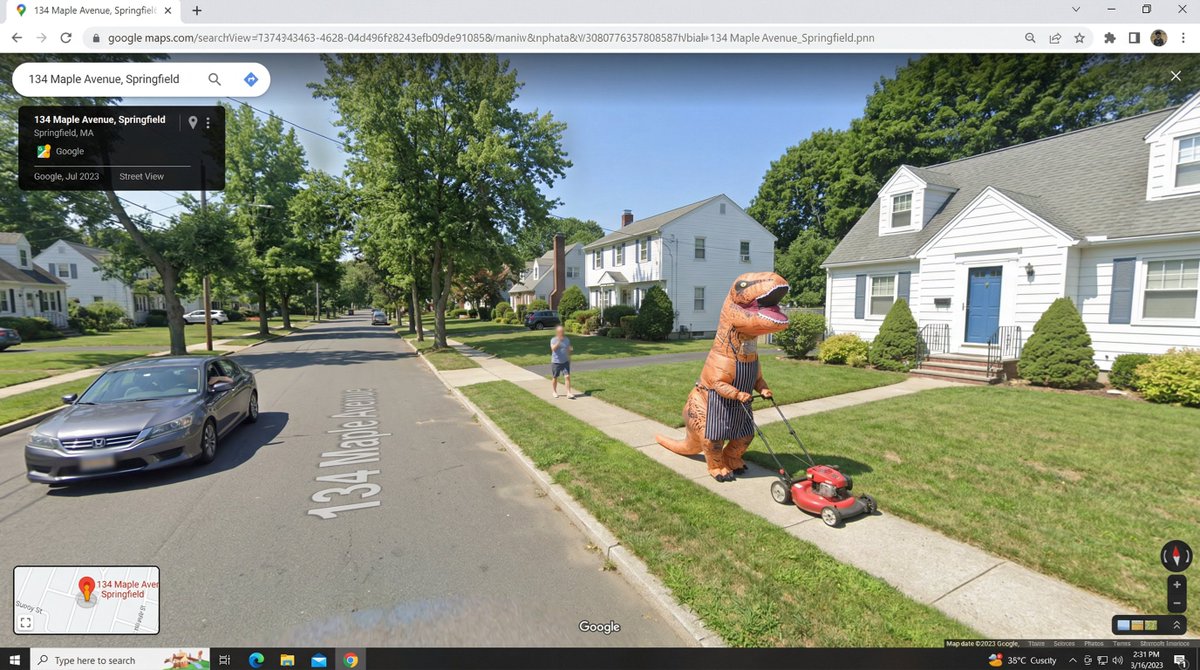 Nano Banana 2 prompt:

screenshot of google maps catches someone doing something they really, really shouldn't be doing. Make it something really weird.

Give it a try and reply back with your best ones.