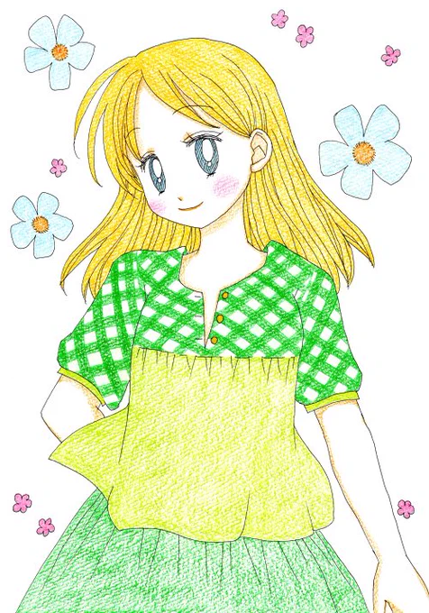 再掲です。 #過去絵 #イラスト
