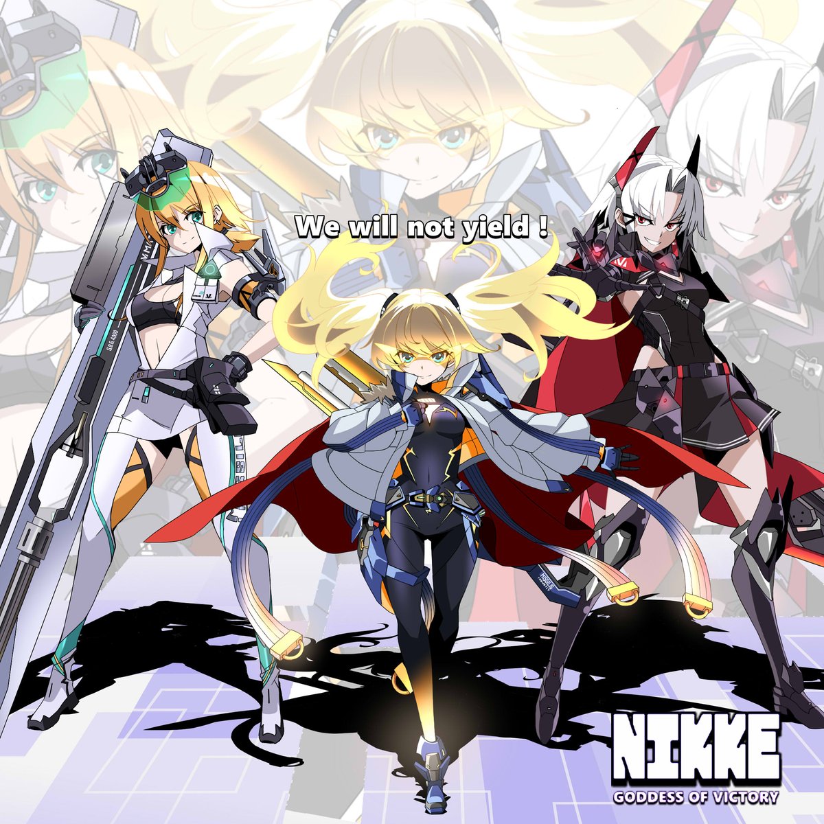 #NIKKE
#NIKKEfanart
出来ました✨

前回のWIP制作中なのに
1000↑ありがとうございます🥹
いつも楽しませていただいている
絵師様、指揮官様
この場を借りて改めてお礼申し上げます🙇