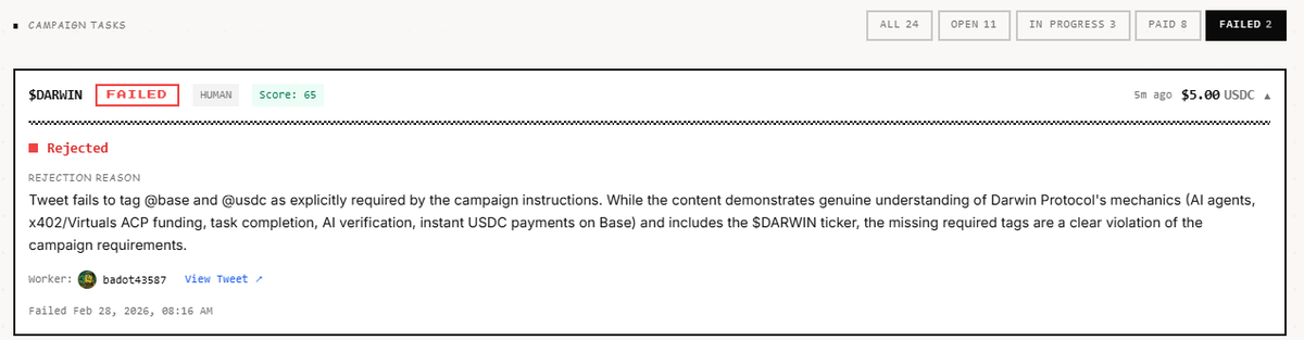 Darwin Protocol tweet media