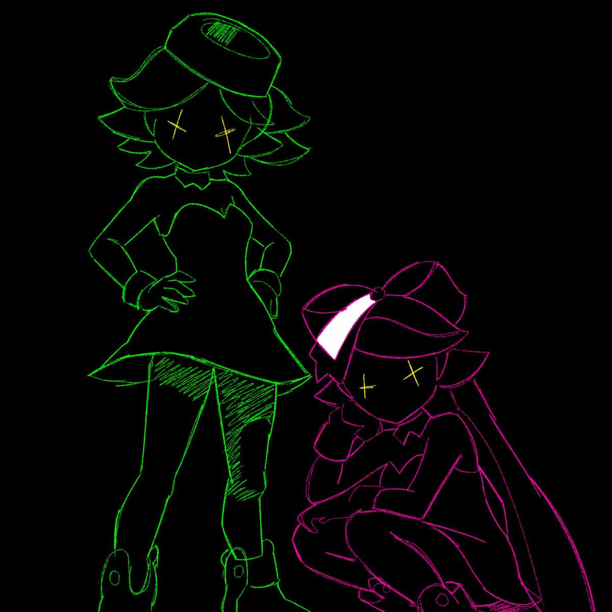 I cover you attack #squidsisters