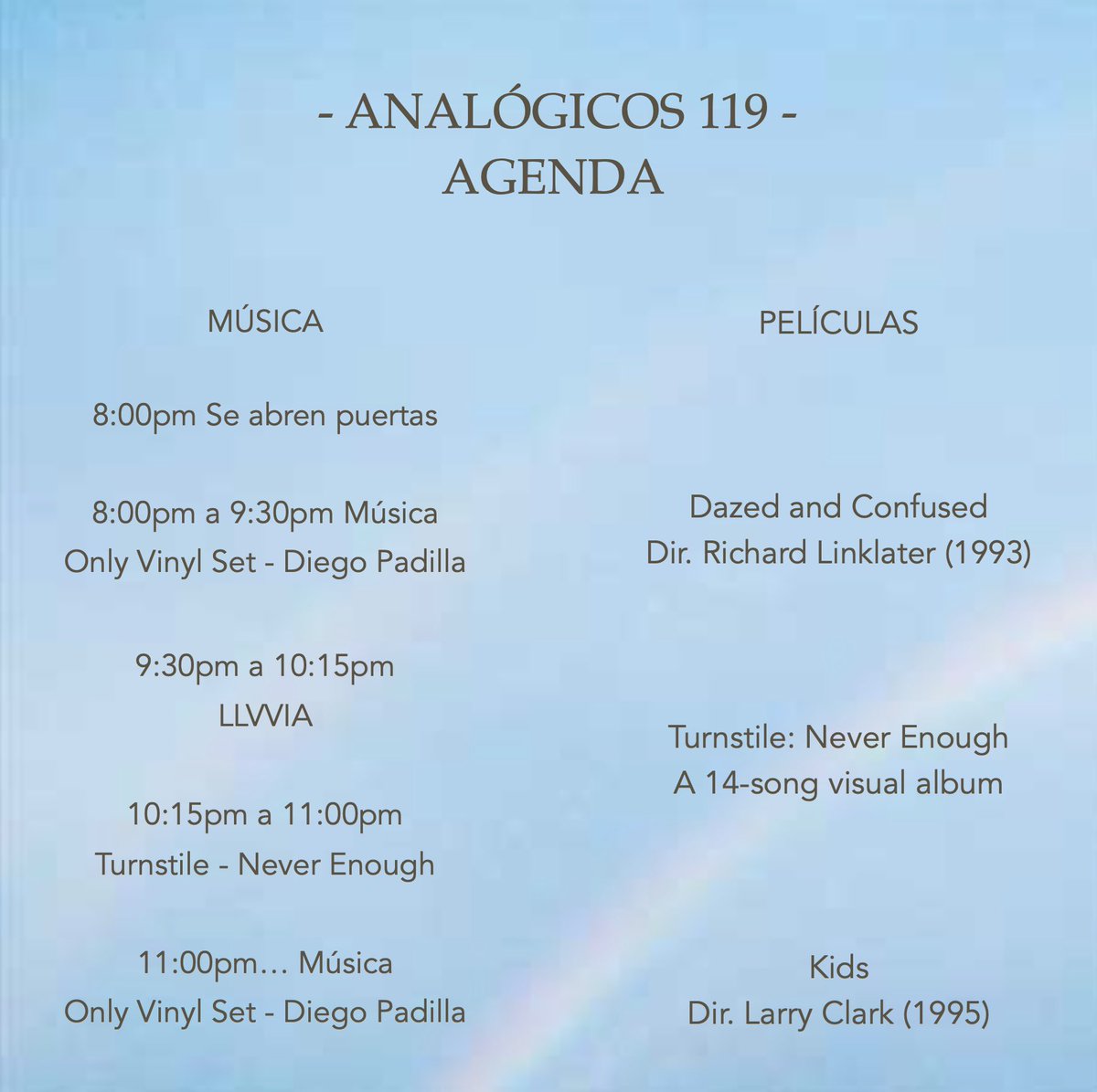 - Analógicos - tweet media