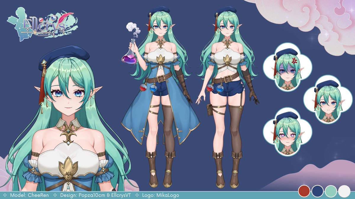 Ellcrys 『エルクリス』🧪 Alchemist VTuber tweet media