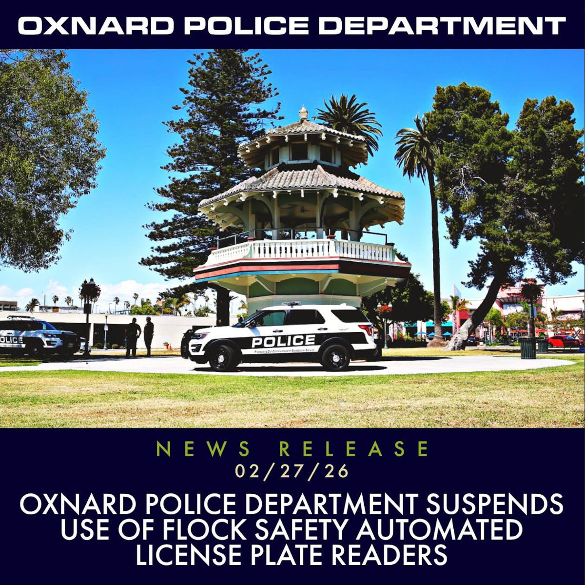 Oxnard Police Dept. tweet media