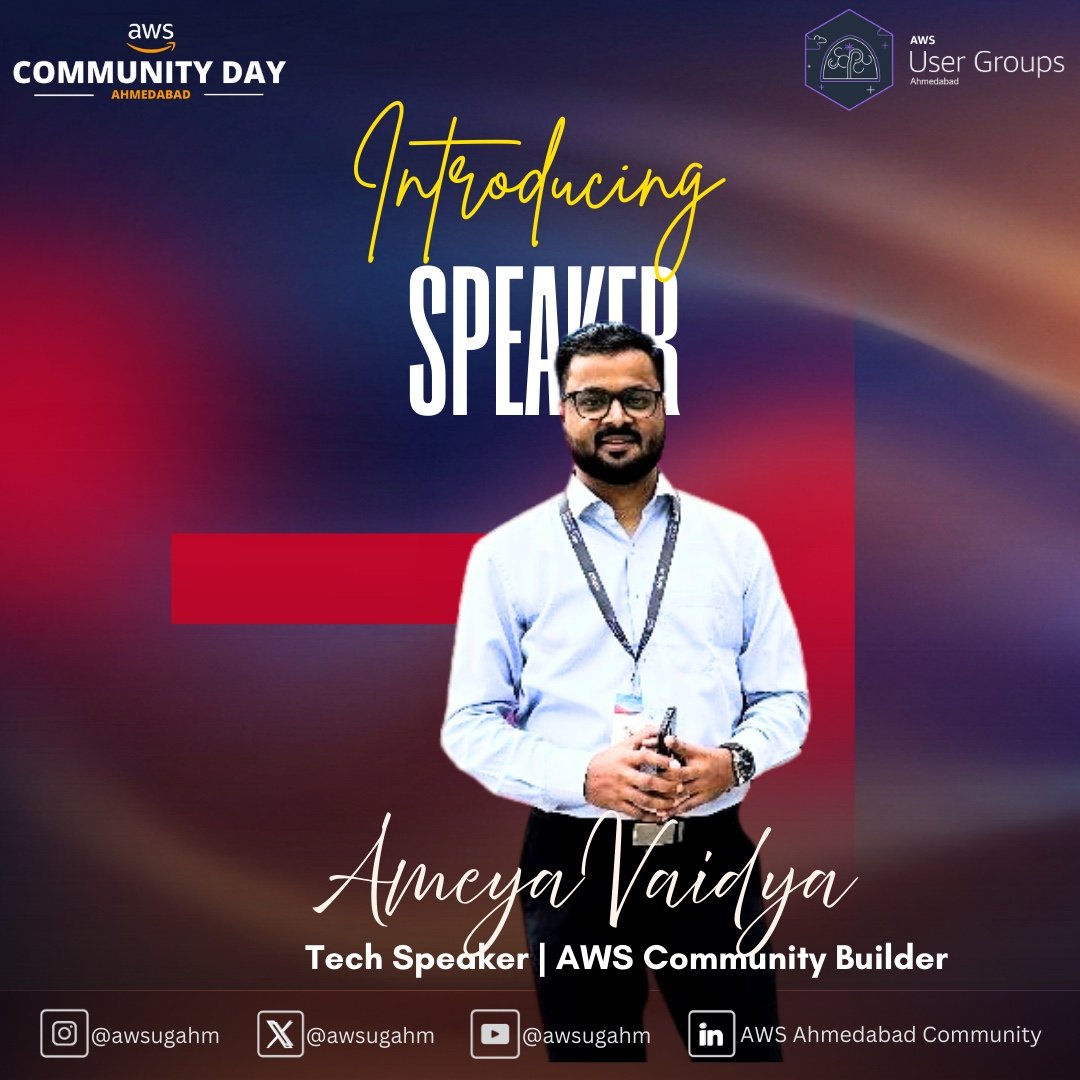 AWS UG Ahmedabad tweet media