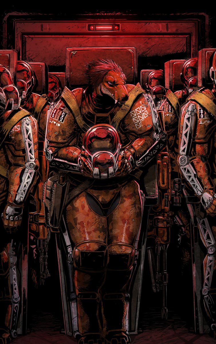 SnekguyStories's tweet photo. The cover for the upcoming Pinwheel story, Knights of Jakkar, is finished!
The book will follow first contact with a new species, the Jakkari, who have been trapped in their home system fighting off Bug invasions for hundreds of years.
Artwork by SickJoe: https://t.co/3okqqsxCdJ https://t.co/RMnNWQWqZL