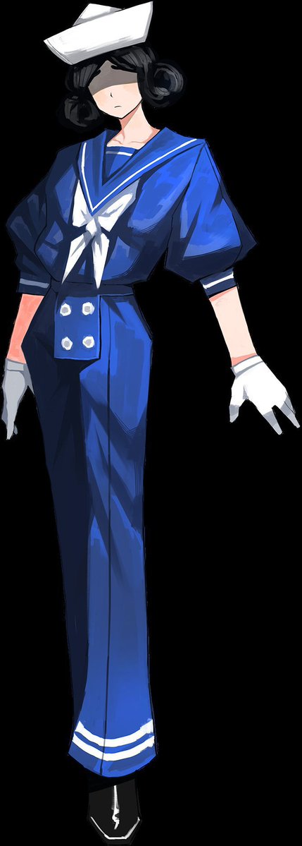 White Haired Black Tank Top Girl Who Got Jumped By Bongys would meet with Sailor Girl Who Hit On Faust And Fumbled And Never Scored and find out why you shouldn’t so callously flirt with a sailor who hasn’t seen a woman in several months