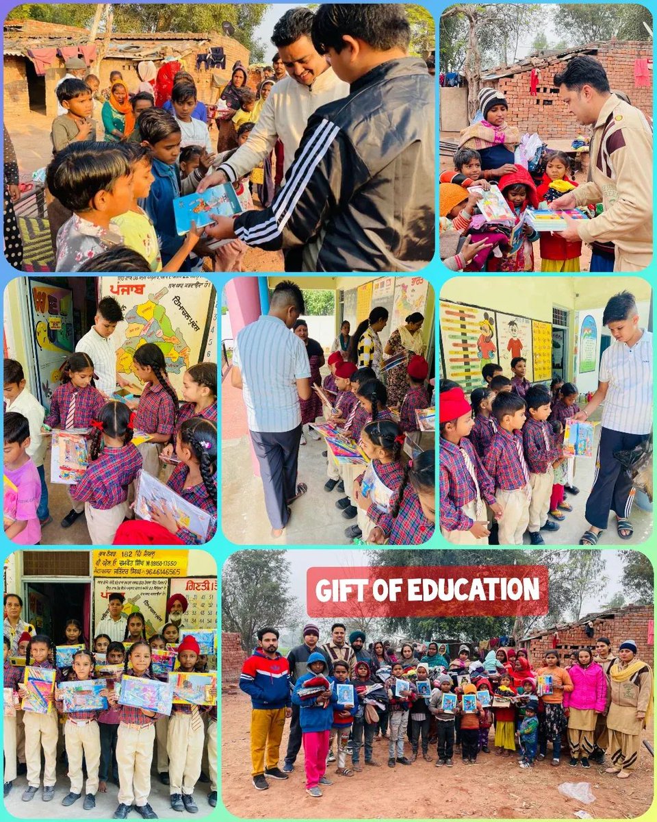vicky22mansa's tweet photo. Education strengthens the foundation of society. Following the inspiration of Saint Gurmeet Ram Rahim Ji, followers of Dera Sacha Sauda help needy children study and provide them with books, bags, and stationery. #EducationForAll https://t.co/Njk0LF9sgG