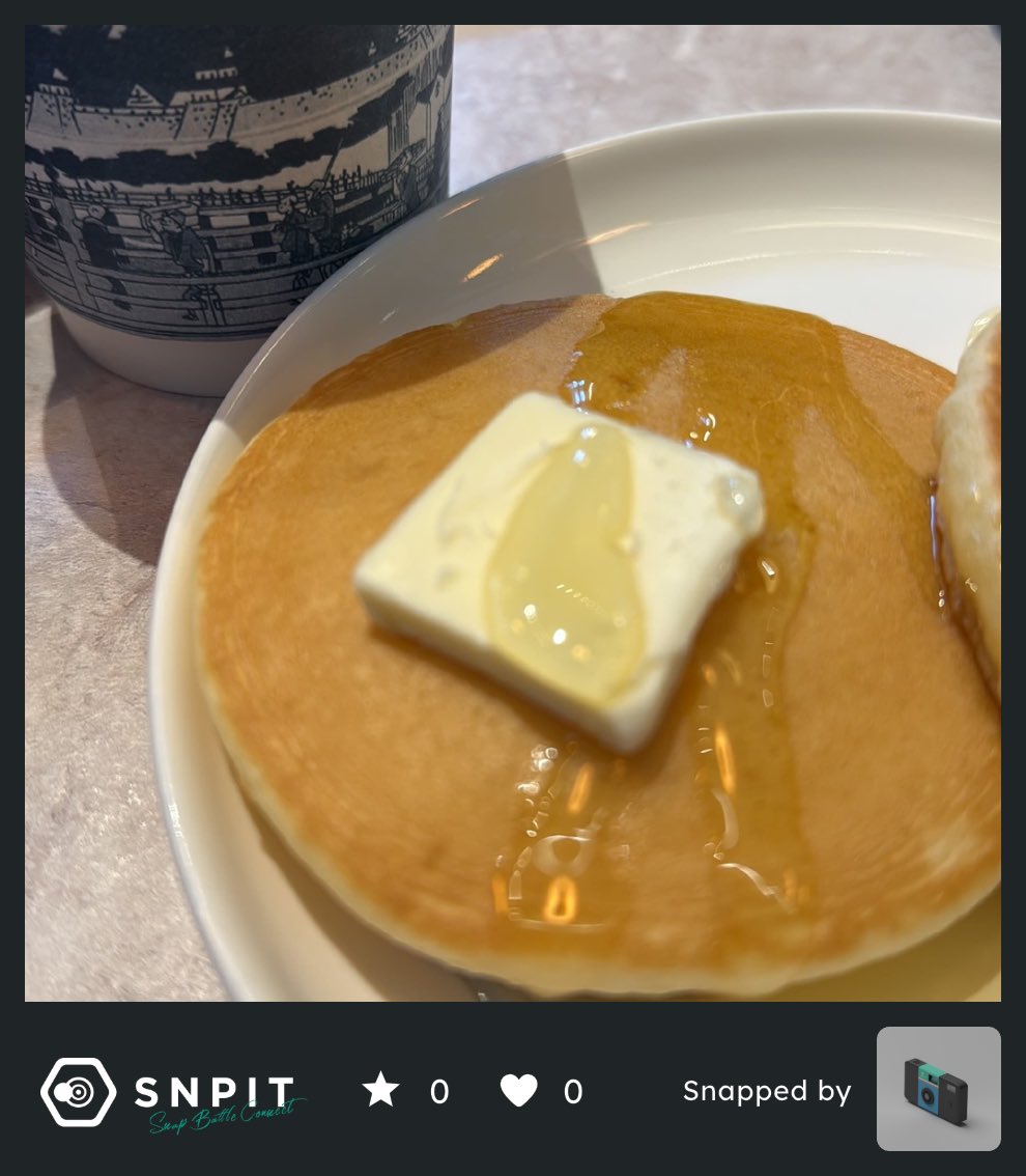 本日のモーニングです☺️

#snpit