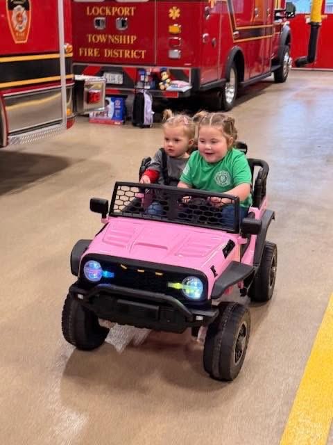 Yesterday, Company 1 had the honor of spending time with our Fire Buddy Adelina and her family.

They hung out around the firehouse, shared dinner with the crew, and enjoyed some special gifts from our PFB chapter that brought some big smiles.

We’re so grateful they were able to