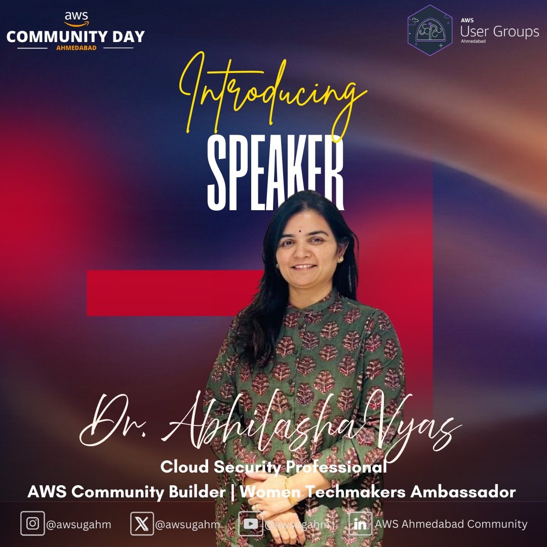 AWS UG Ahmedabad tweet media