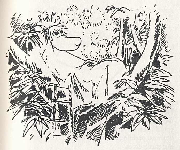 favorite illustrations from the hemulen who loved silence