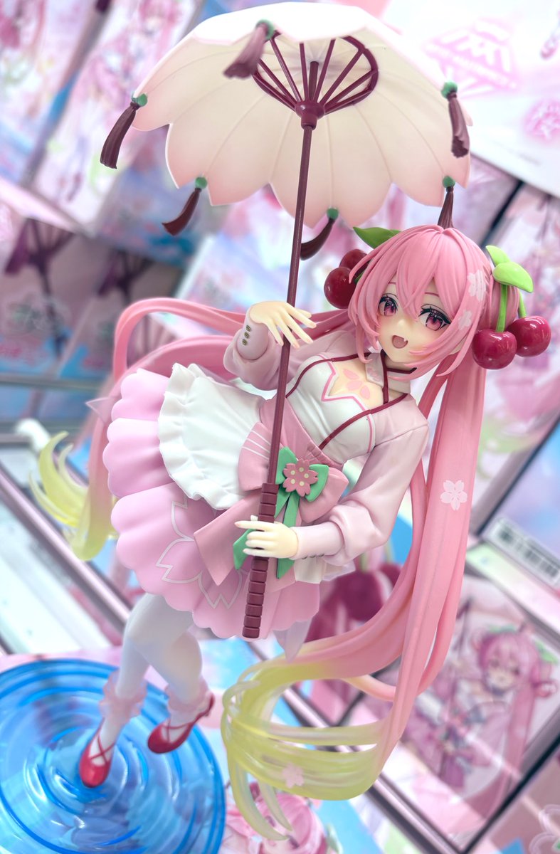 🌸新景品入荷情報🌸 #桜ミクAMP＋フィギュア桜ドレスver. これからの
