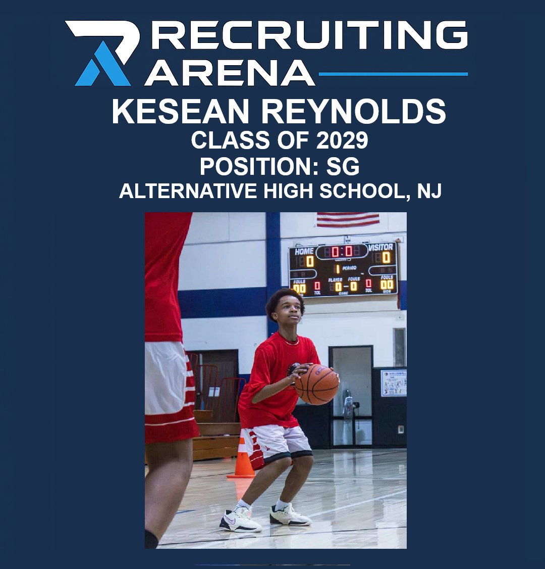 RecArenaMain's tweet photo. We'd like to welcome KeSean Reynolds to the Recruiting Arena. He has taken a huge step in the recruiting process. KeSean will be able to connect directly with college coaches completely free. 
#StudentAthlete #CollegeRecruiting #AlternativeHS #KeSeanReynolds https://t.co/yt7cl1sBdT